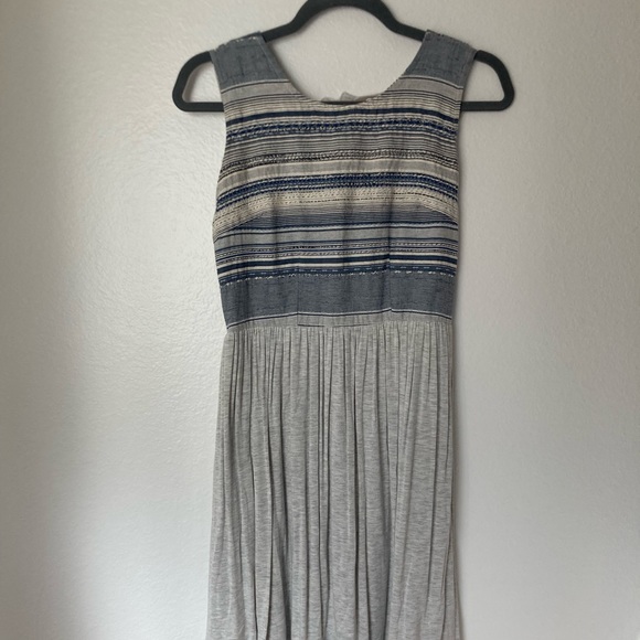 Anthropologie Dolan Midi Grey Dress - Picture 2 of 5